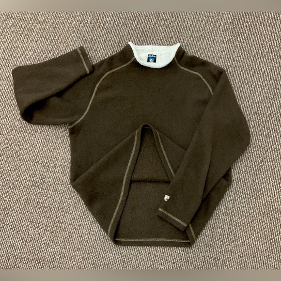 Men’s XL Kuhl Afpaca Stovepipe Rollneck Fleece Hybrid Sweater Midlayer - Picture 7 of 14